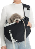 Dog Backpack Carrier & Body Sling for Small Dogs & Cats – Hands-Free Dog Pouch Carrier with Adjustable Strap for Travel & Hiking