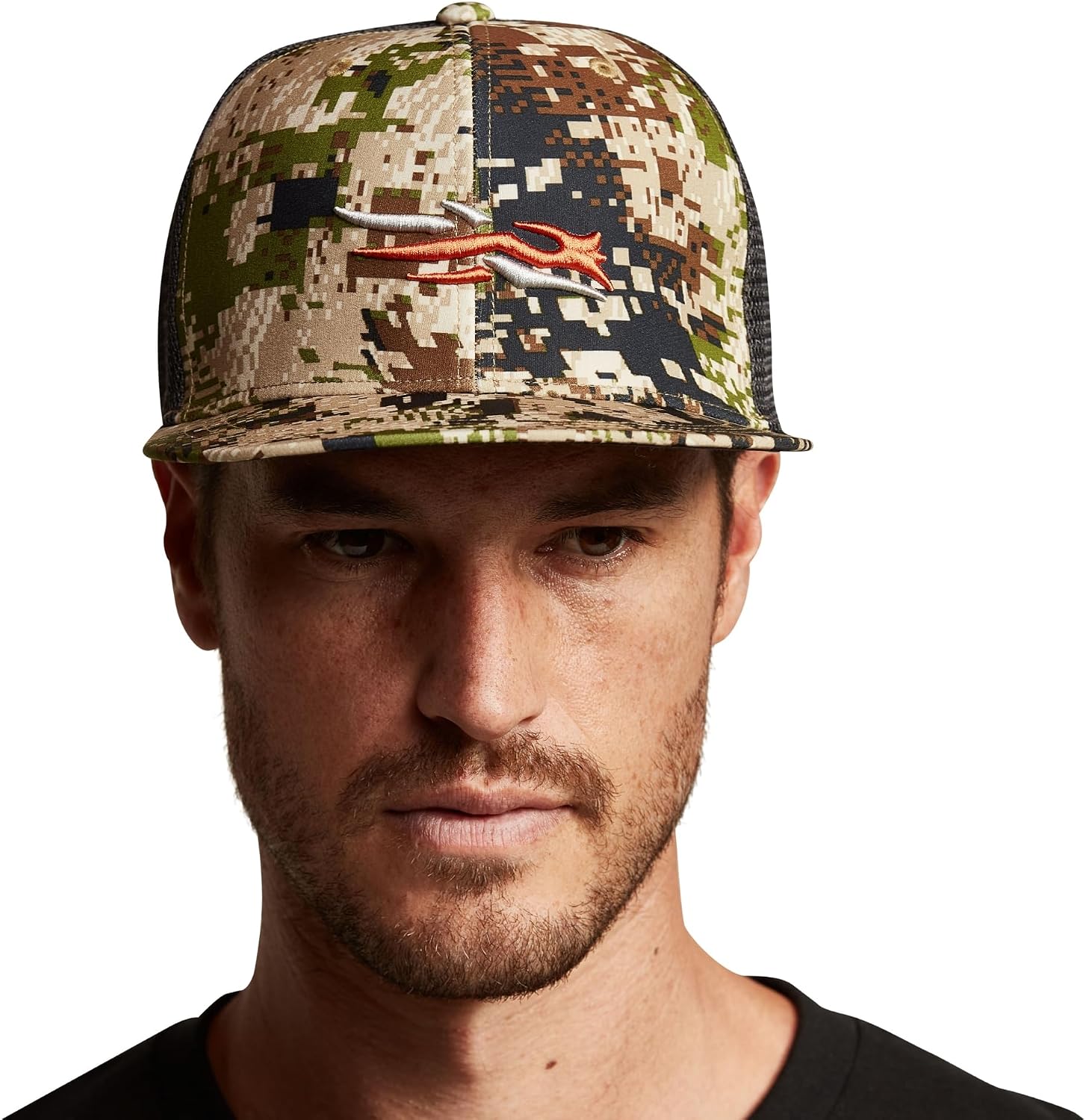 SITKA Trucker Hat - Adjustable Outdoor Snap Back Hat for Men
