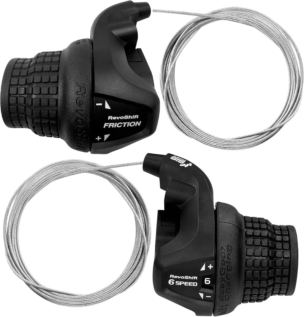 3×6 Speed Shifter SL-RS25 18S Twist Grip Thumb Gear Shift Lever