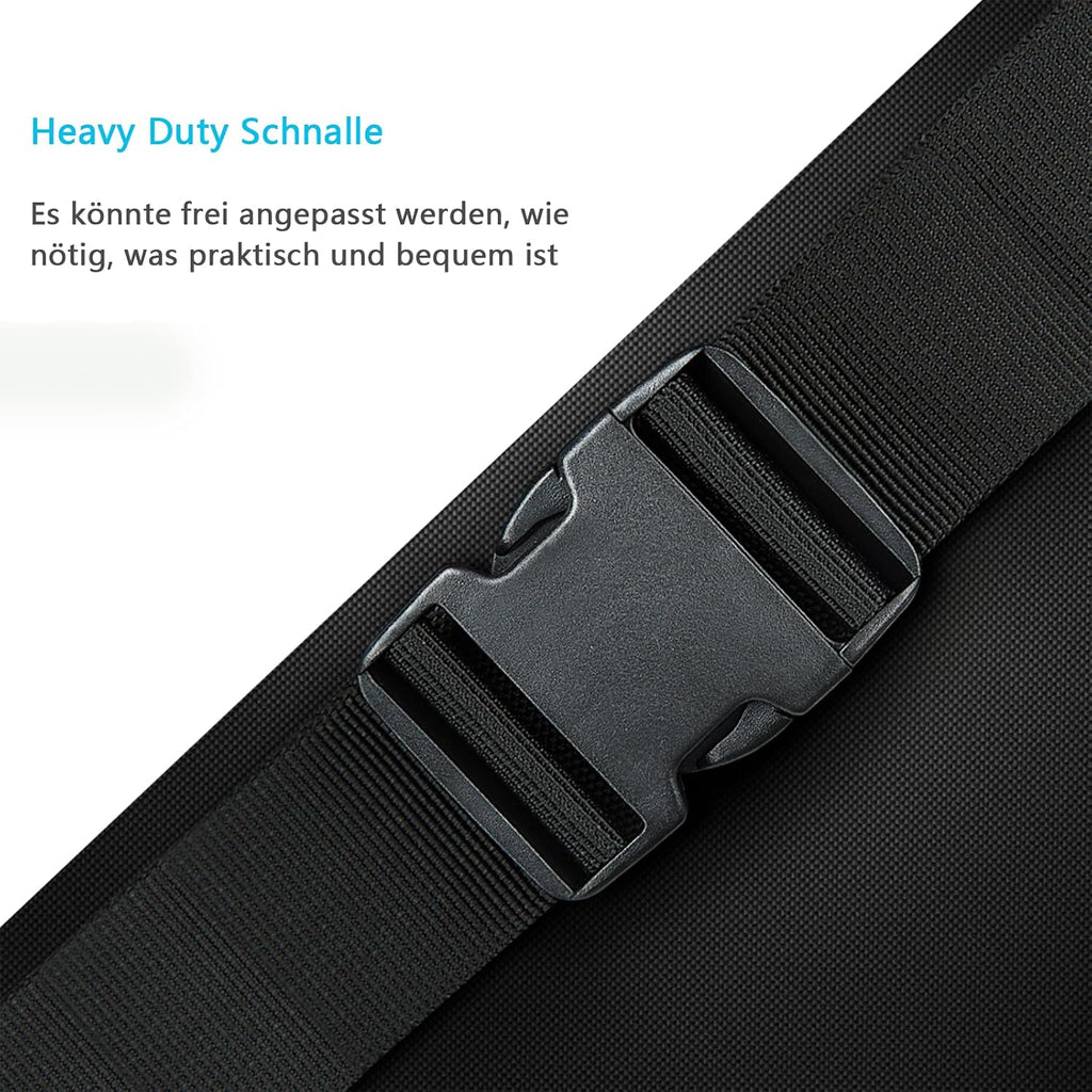 Sports Fanny Pack for Men Women, Outdoor Waist Pack Bag with 6 Zipper Pockets, Super Capacity Bum Bag with Adjustable Belt for Traveling Hiking Cycling Workout Casual