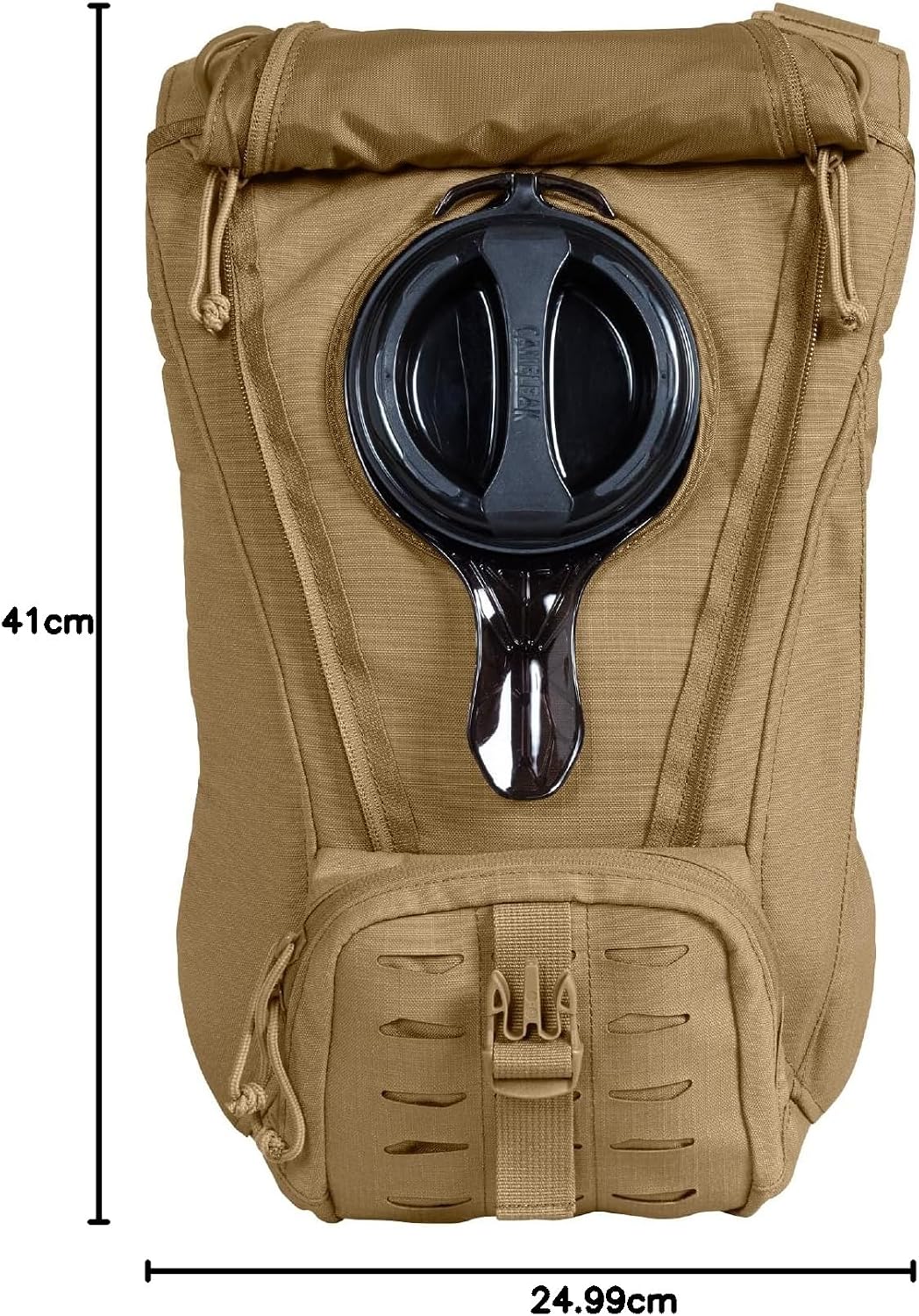 CamelBak Ambush Tactical Hydration Backpack, Low‑Profile MOLLE Design with 100oz Mil‑Spec Crux Reservoir