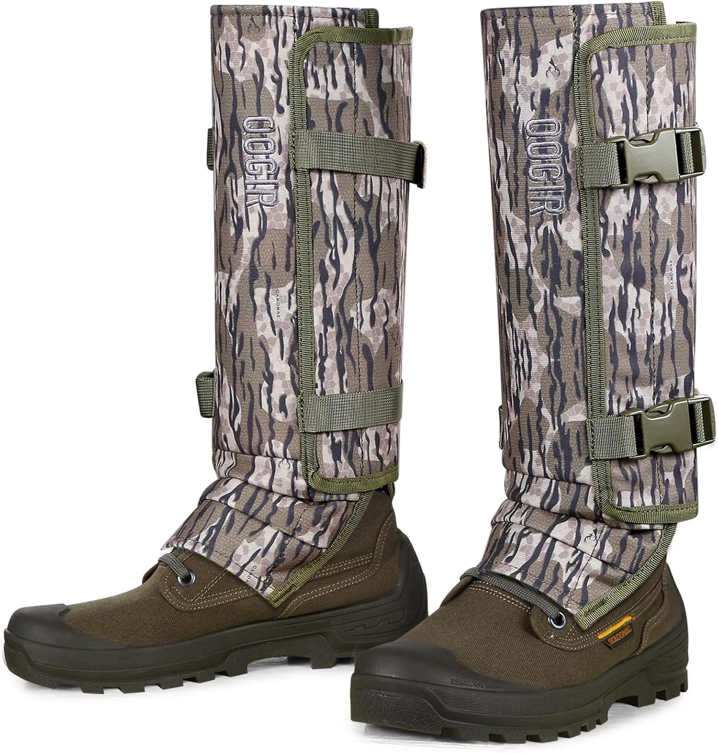 UIIHUNT Snake Gaiters, Waterproof Snake Chaps Snake Gaiter for Men Women, Adjustable Snake Bite Protection Snake Guards
