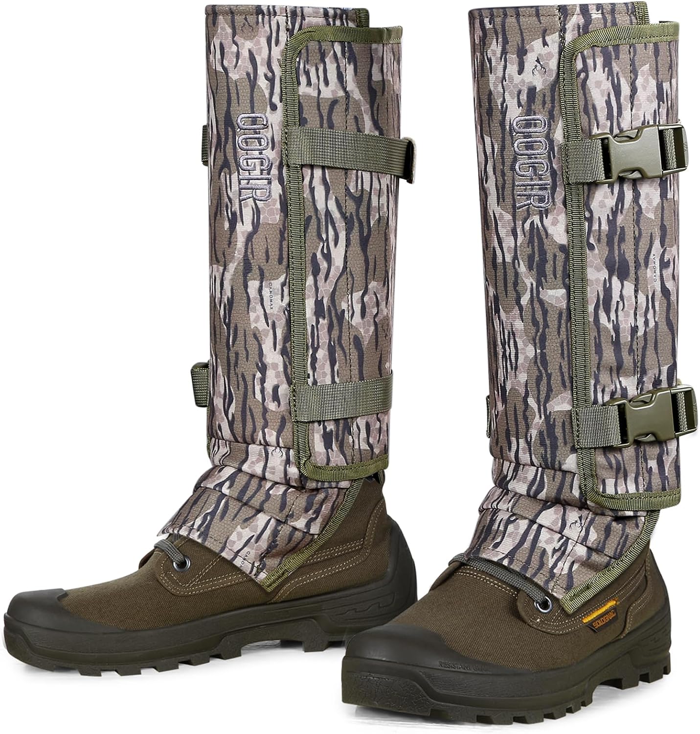 UIIHUNT Snake Gaiters, Waterproof Snake Chaps Snake Gaiter for Men Women, Adjustable Snake Bite Protection Snake Guards