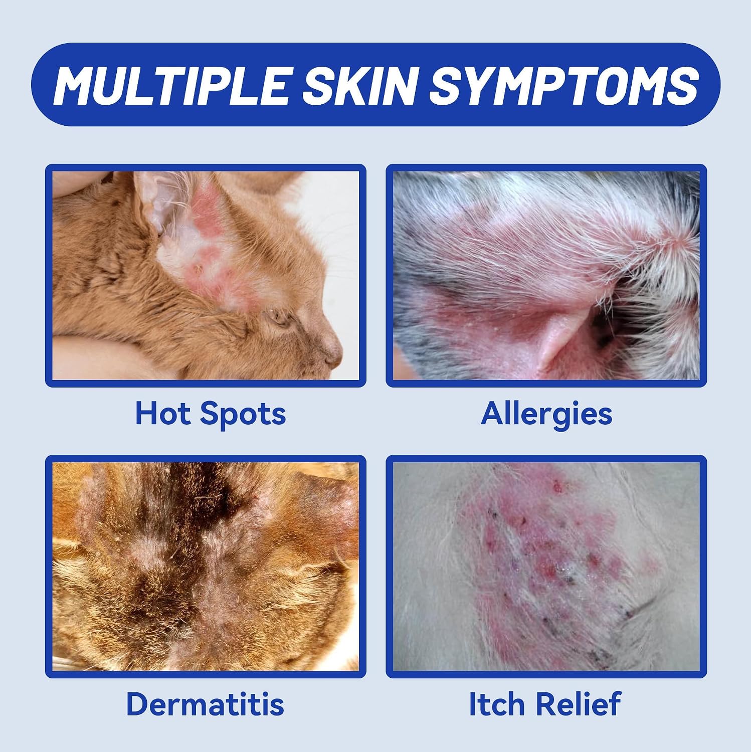 Wellix Hot Spot Treatment & Itch Relief Spray for Dogs & Cats - 3.38 fl oz