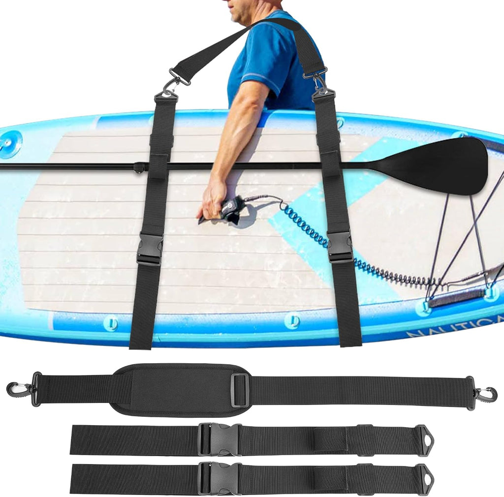 Kayak Shoulder Strap, Surfboard Paddle Board Accessories, Hands-Free SUP Carrying Strap for Boards
