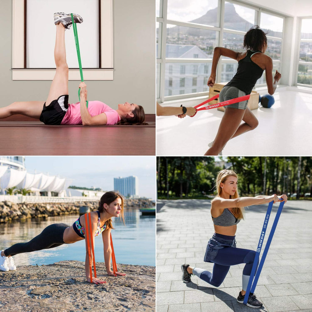 WIKDAY Resistance Bands for Working Out with Door Anchor