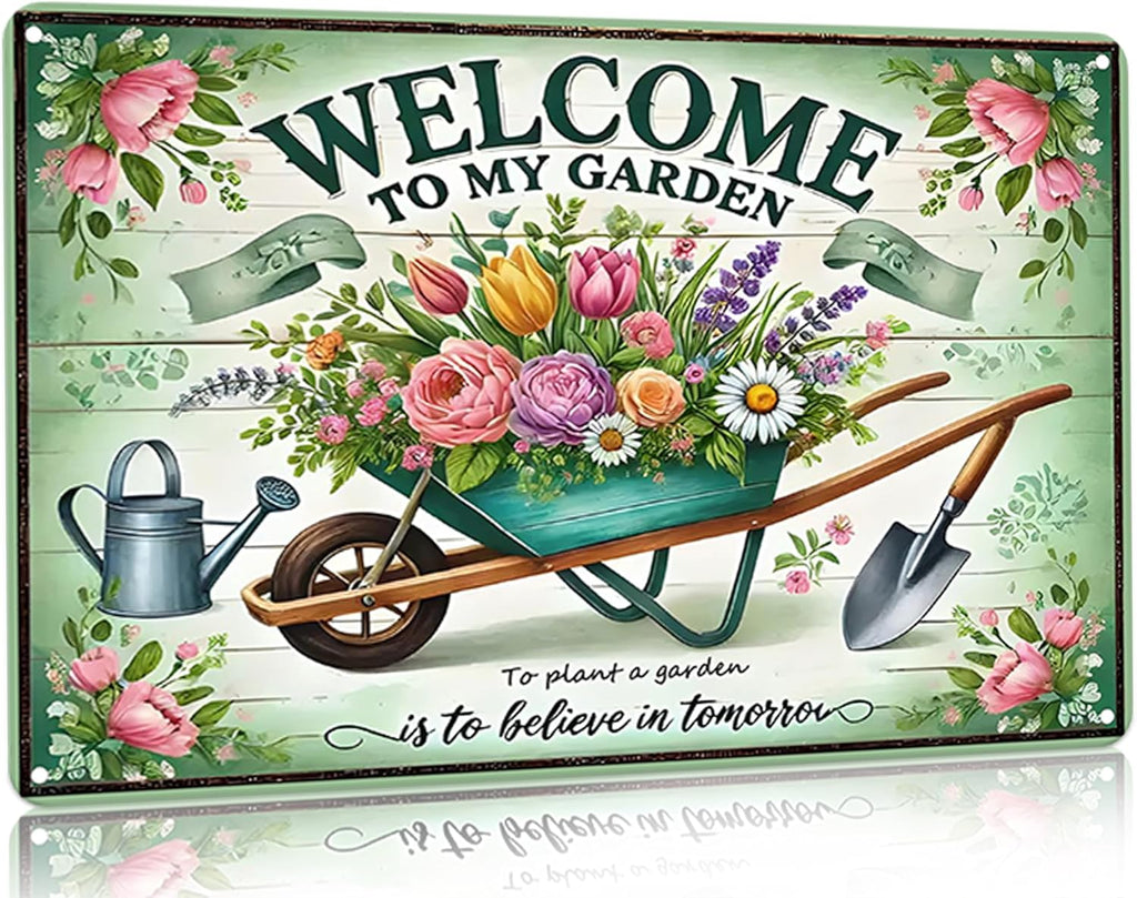 Bestylez Garden Gifts I Really Need All These Plants Vintage Gardening Signs for Home Garden Greenhouse Living Room Bedroom Yard Outdoor Decor 8X12 Inch (3362)