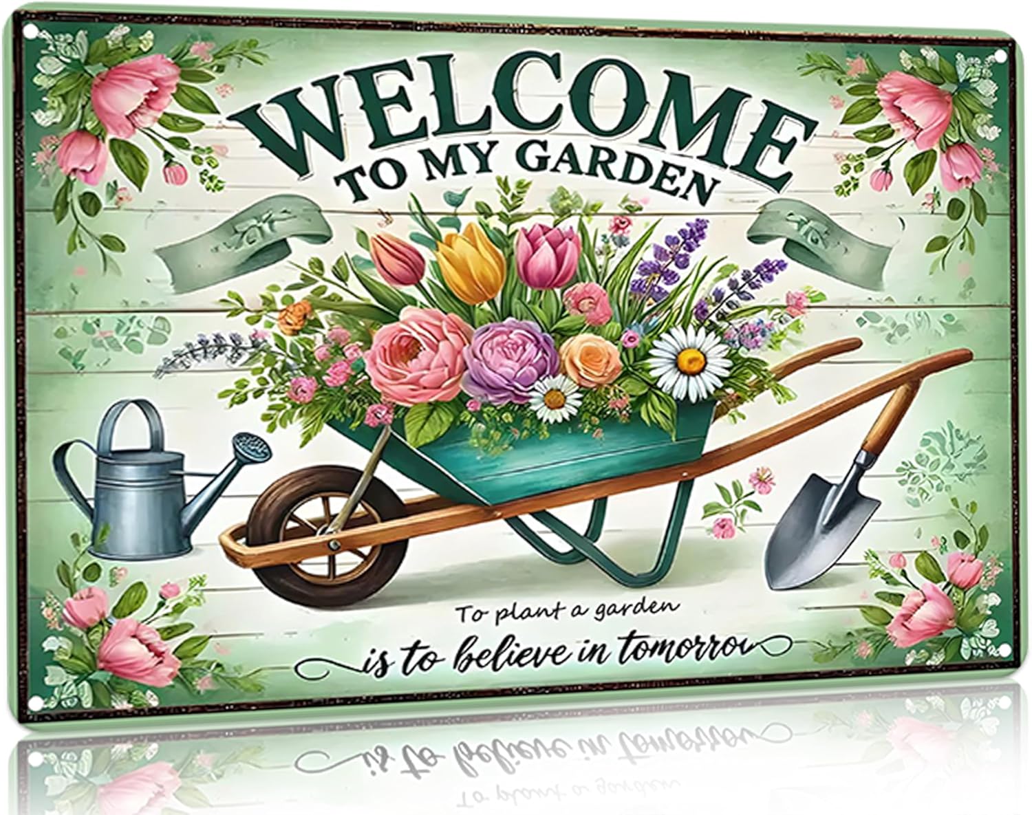 Bestylez Garden Gifts I Really Need All These Plants Vintage Gardening Signs for Home Garden Greenhouse Living Room Bedroom Yard Outdoor Decor 8X12 Inch (3362)