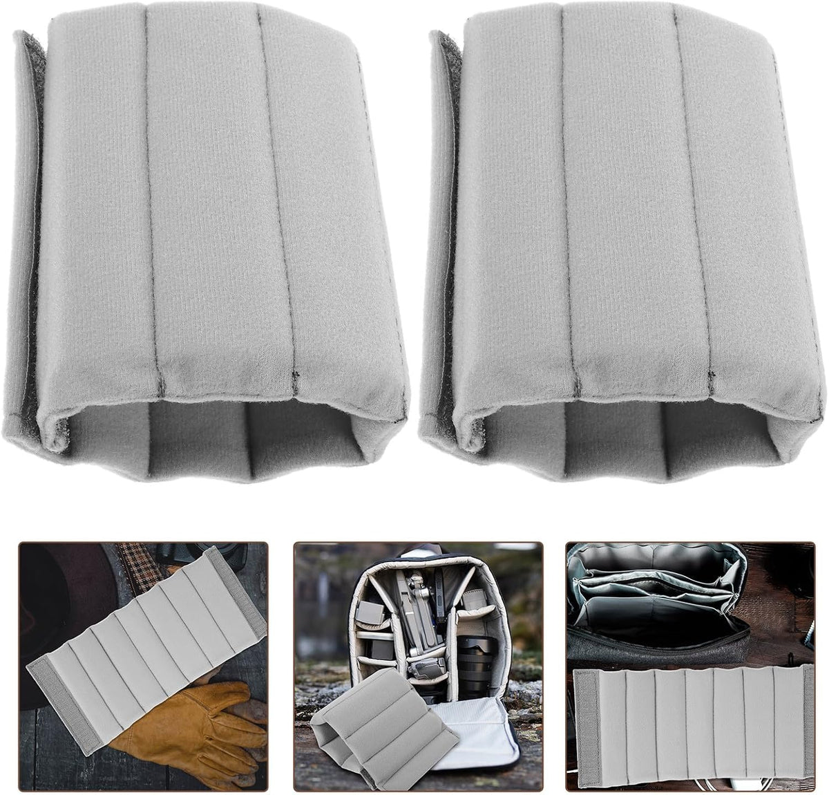 8 Pcs Bag Dividers for Camera Bag Dividers Camera Insert for Backpack