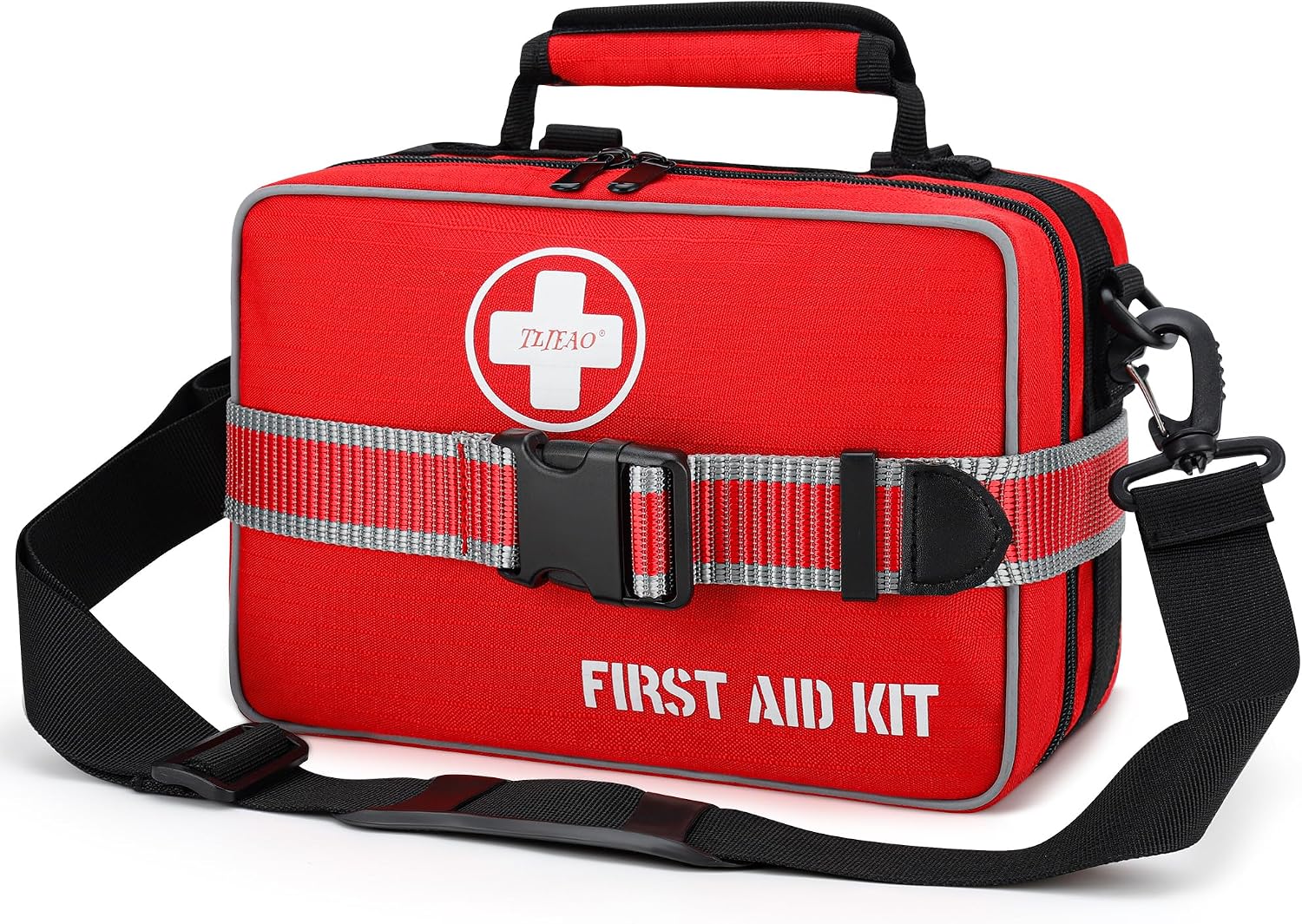 Large 430-Piece Emergency First Aid Kit for Home, Car, Camping