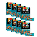 KIND Mini Snack Bars, Dark Chocolate Nuts & Sea Salt, Gluten Free, Low Sugar, Low Calorie Snacks, 80 Count
