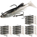 Soft Fishing Lures Paddle Tail Swim Baits for Bass Fishing