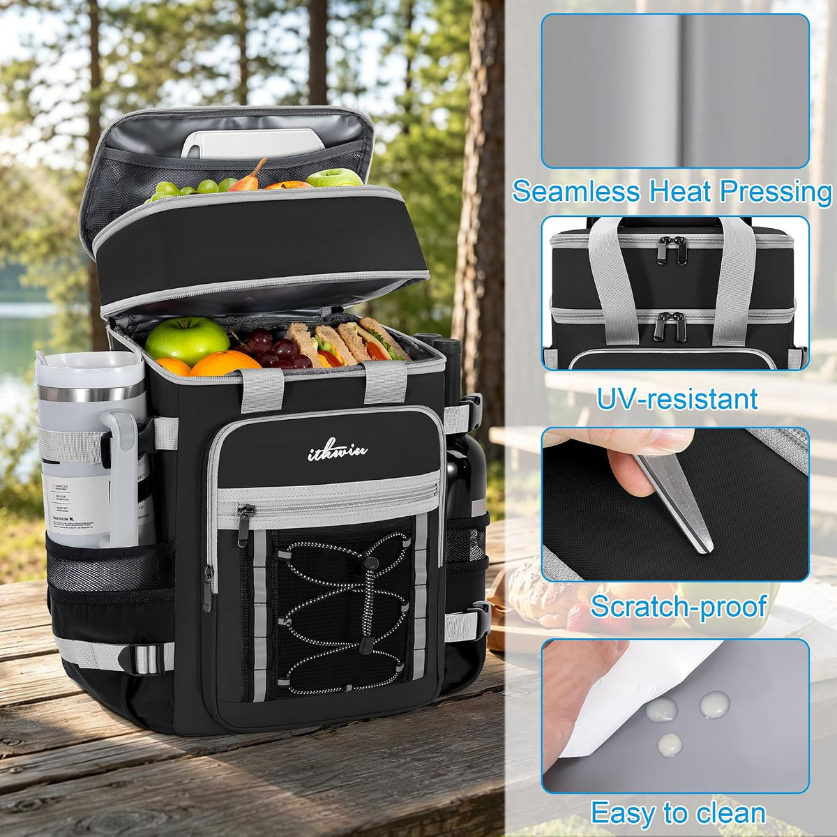 Cooler Backpack Insulated Cooler Bag for Men & Women