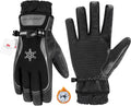 HANDLANDY Winter Work Gloves for Men Women, 3M Thinsulate Insulated Thermal Waterproof Skiing Hiking Cold Weather Gloves