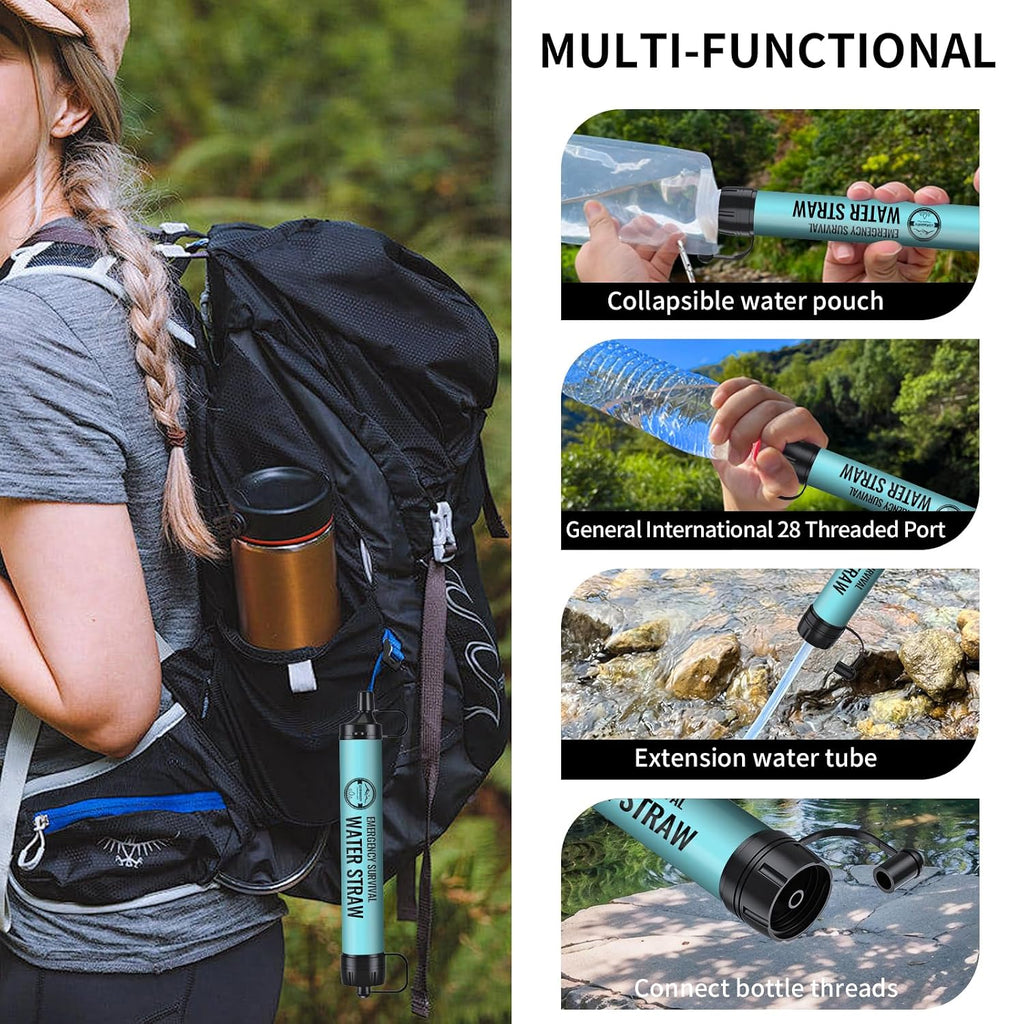 Ultralight Portable Water Filter Straw