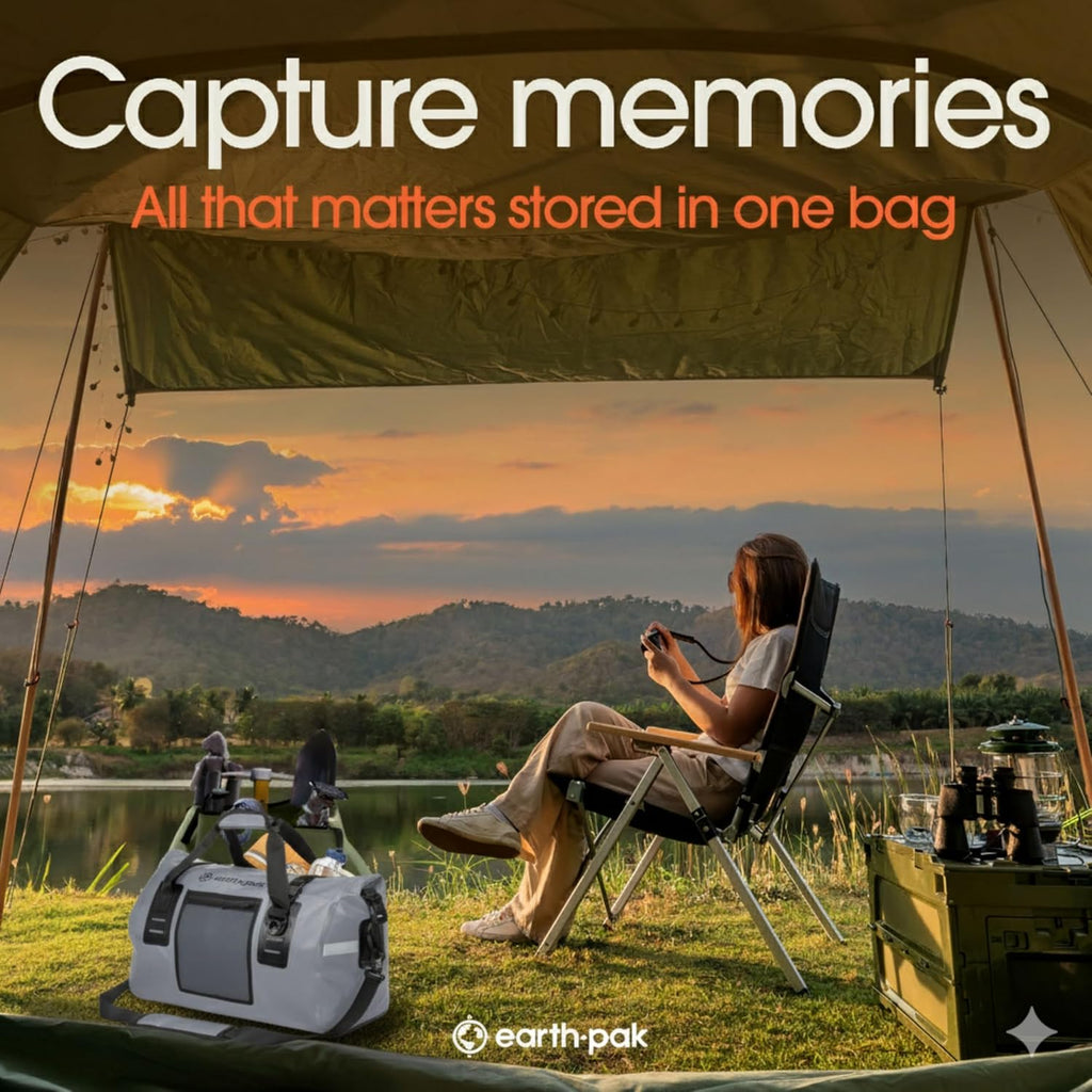 Waterproof Dry Bag Duffel - Marine Boating Kayaking Fishing Canoe 50L