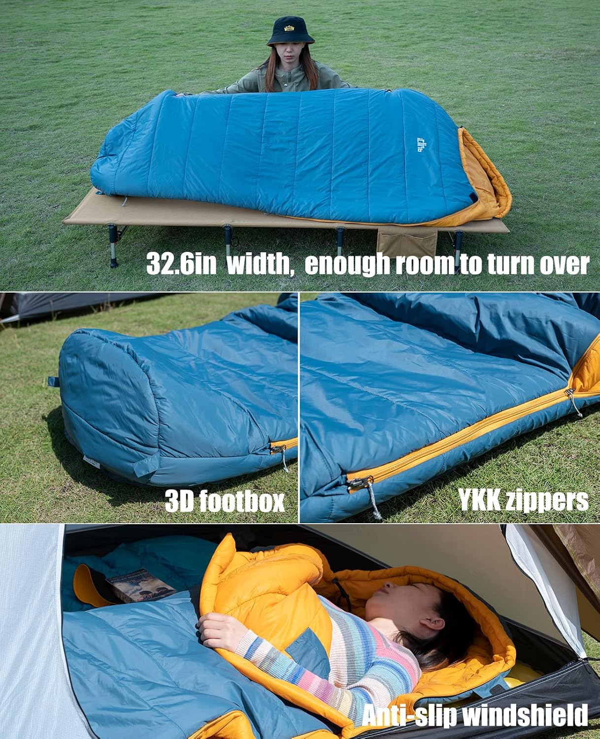 iClimb 3M Thinsulate Insulation Sleeping Bag