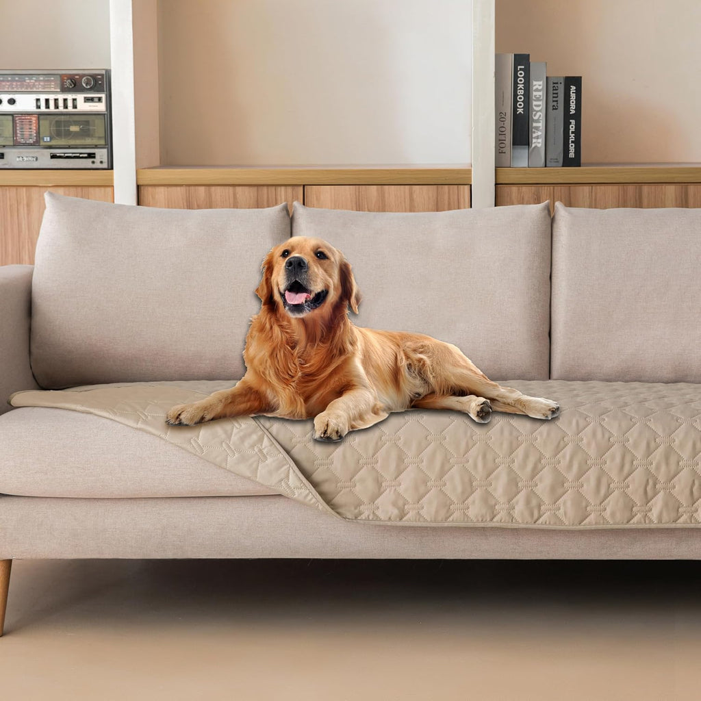 gogobunny Waterproof Dog Blanket, Couch Covers for Sofa, Reusable Pee Pads