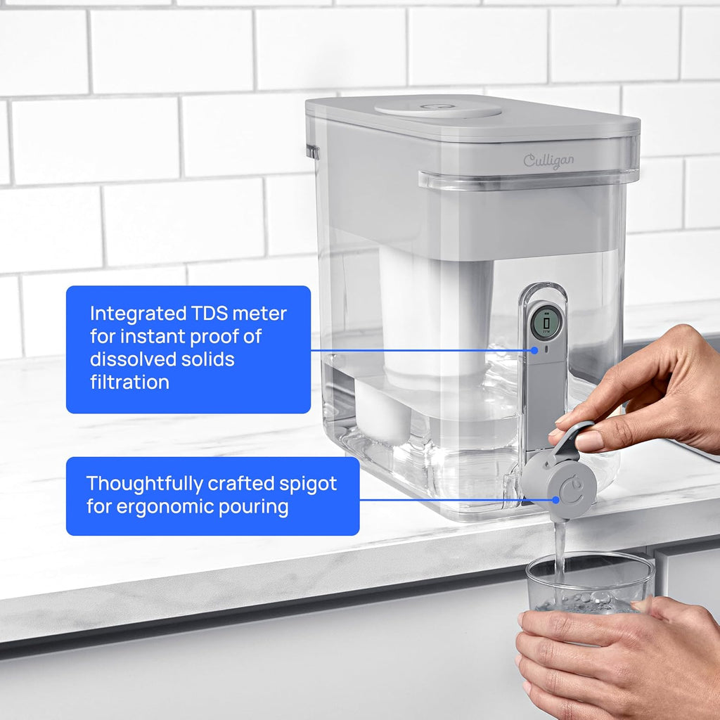Culligan ZeroWater 32-Cup Water Filter Dispenser Removes PFAS