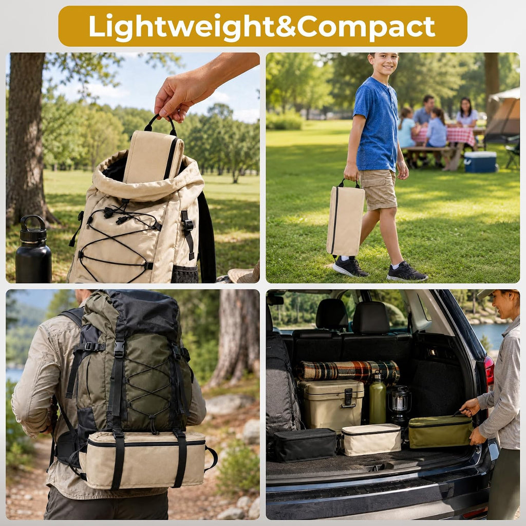 Lightweight Folding Backpacking Camping Chair for Hiking, Beach