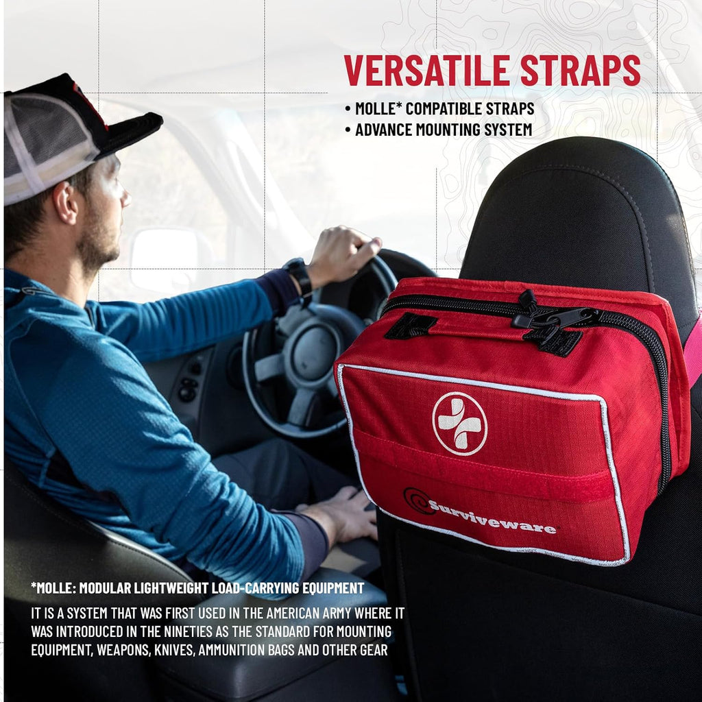 Surviveware Comprehensive Premium Survival First Aid Kit