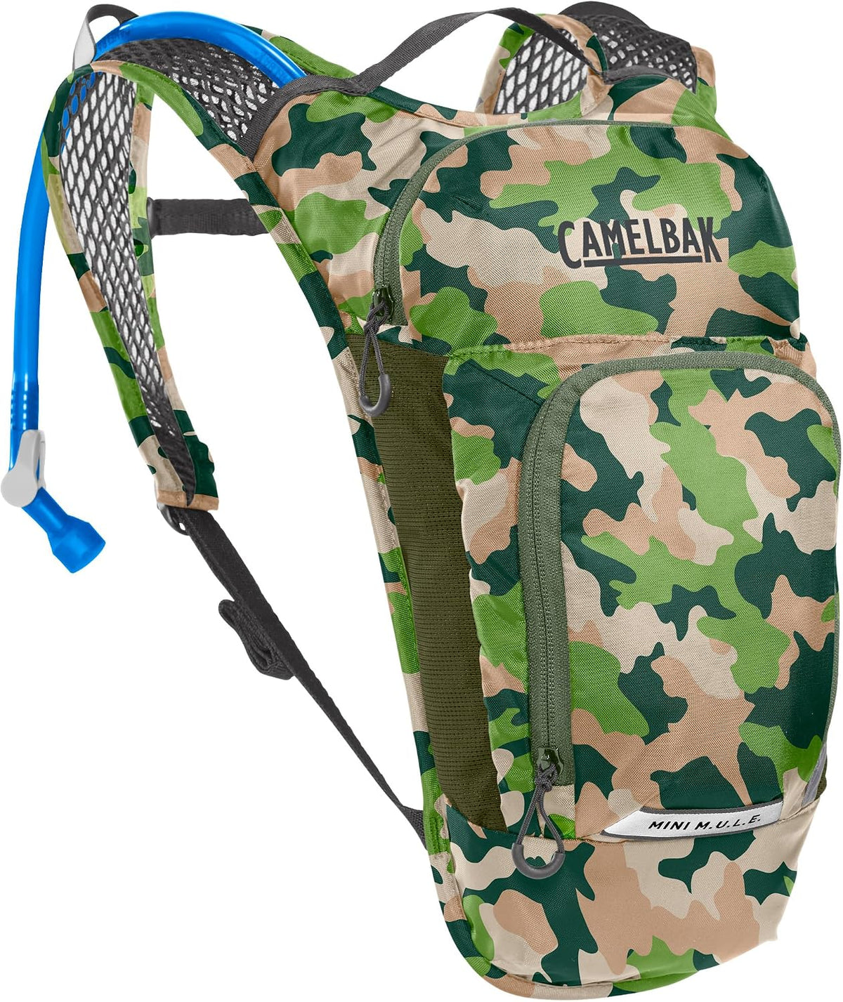 CamelBak Mini M.U.L.E. Kids Hydration Backpack, Lightweight Trail and Bike Pack with 50oz Reservoir