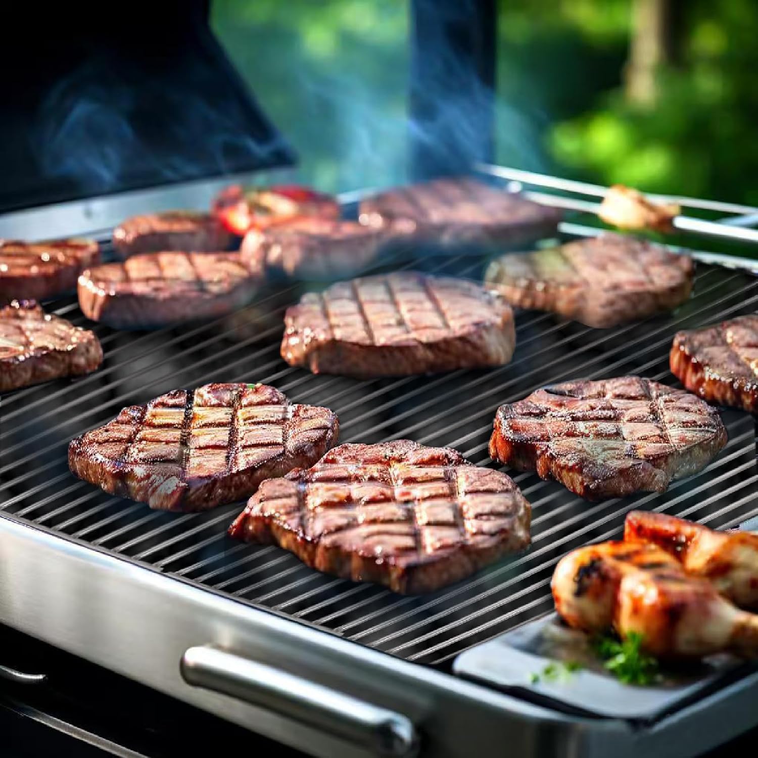 16517 Grill Grates for Bull BBQ 4 Burner Grill