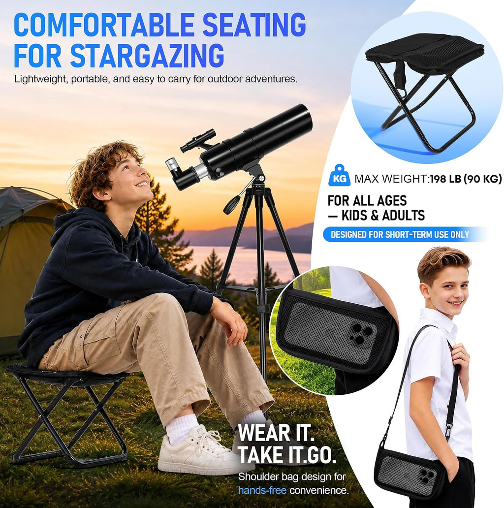 Telescope for Adults & Kids High Powered 90mm Aperture 600mm