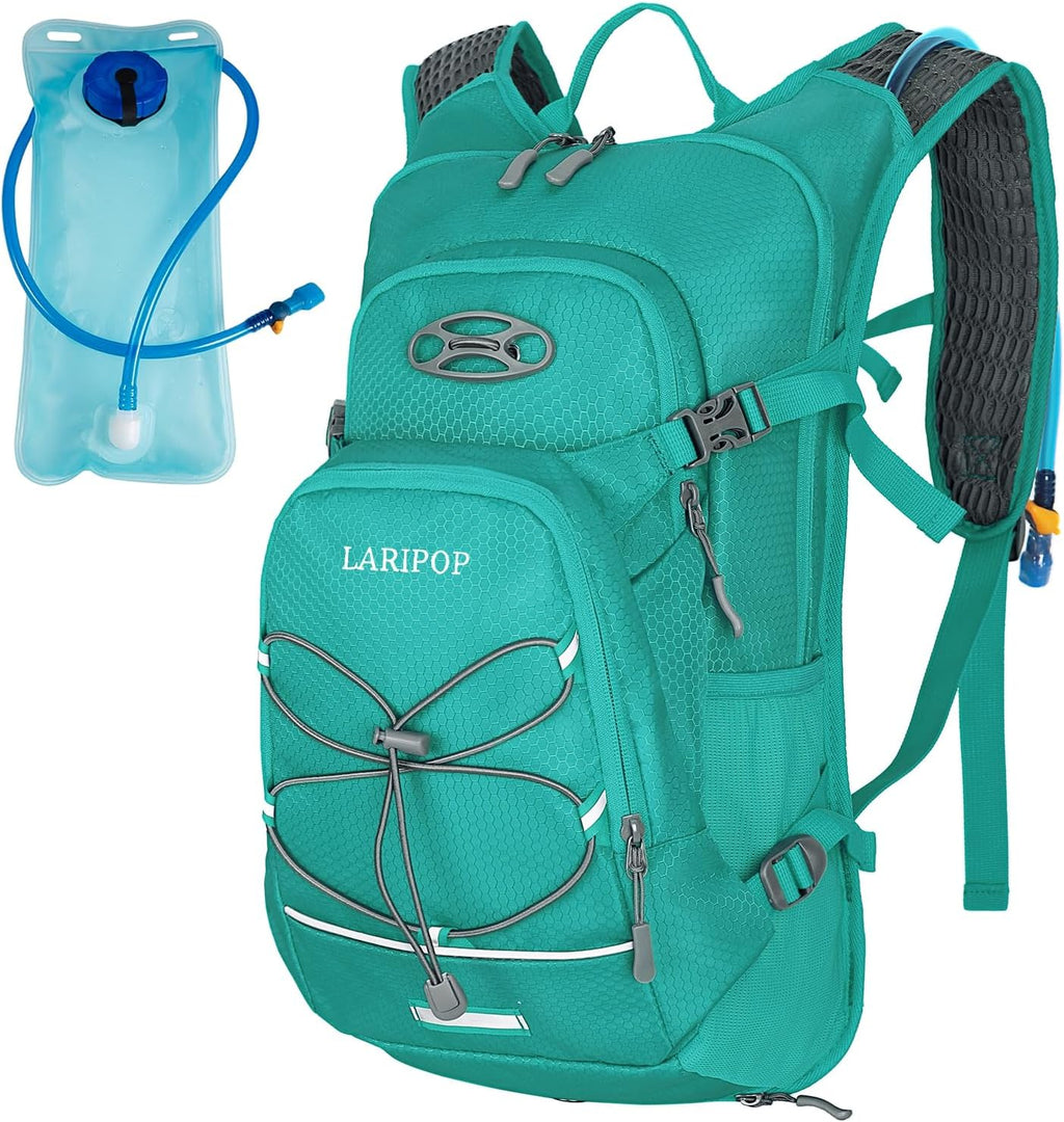 LARIPOP 18L Hydration Backpack with 2L Leak-Proof Water Bladder for Hiking Cycling Running Men Women