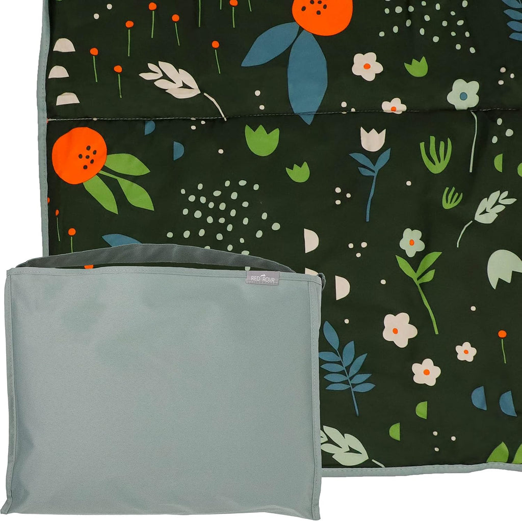 Outdoor Adventure Blanket | Orange Blossom | Soft Pad with Shoulder Strap