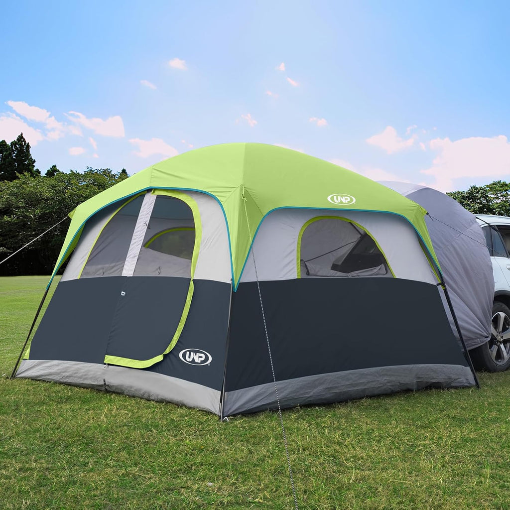 UNP SUV Tents for Camping 6 Person Car Camping Tailgate Tent for Outdoor