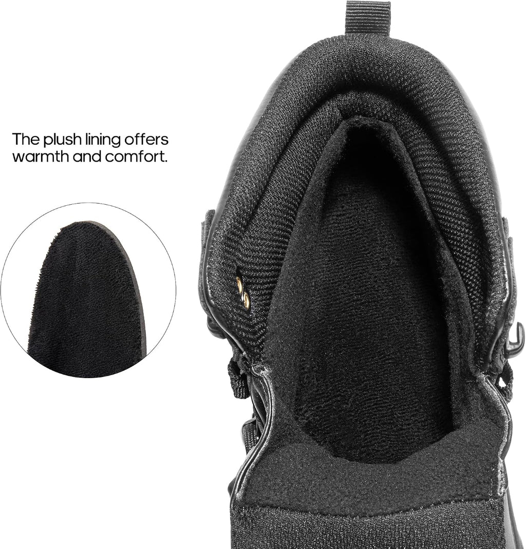 NORTIV 8 Men's Hiking Winter Insulated Snow Boots