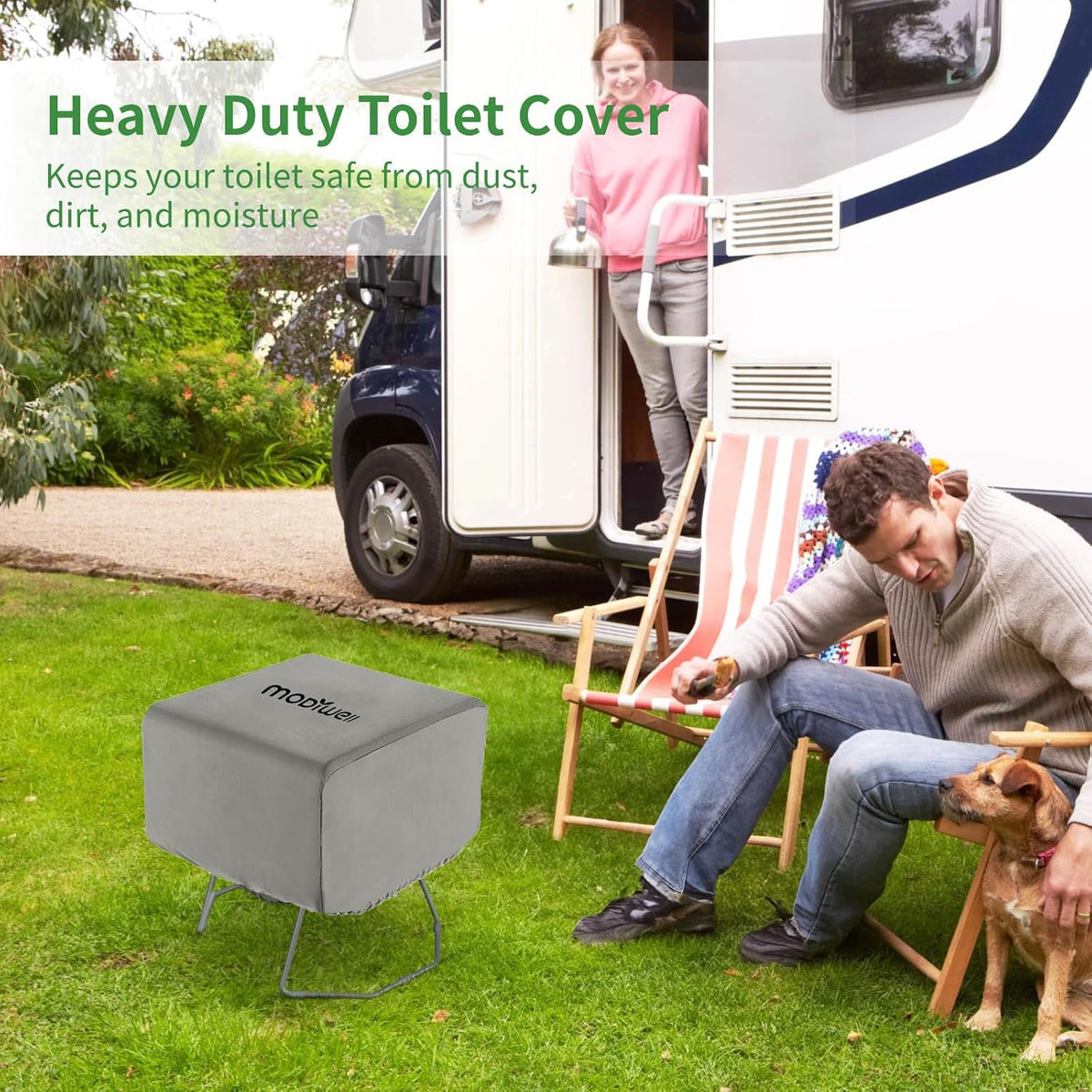 LE-310 Dry Flush Toilet Carrying Bag with Waterproof Cover