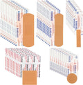 Lounsweer 720 Pcs Assorted Bandage Bulk Waterproof Adhesive Variety Bandage