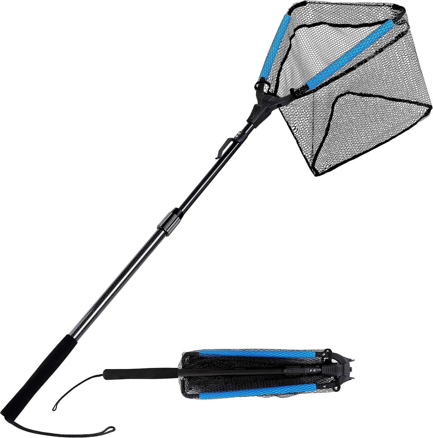 PLUSINNO Fishing Net Fish Floating Landing Net with Handle