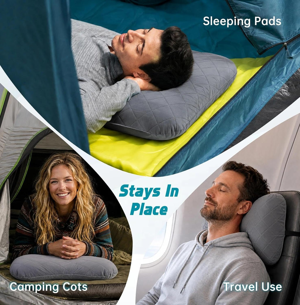 Inflatable Camping Pillow Ultralight for Camping, Travel, Hiking