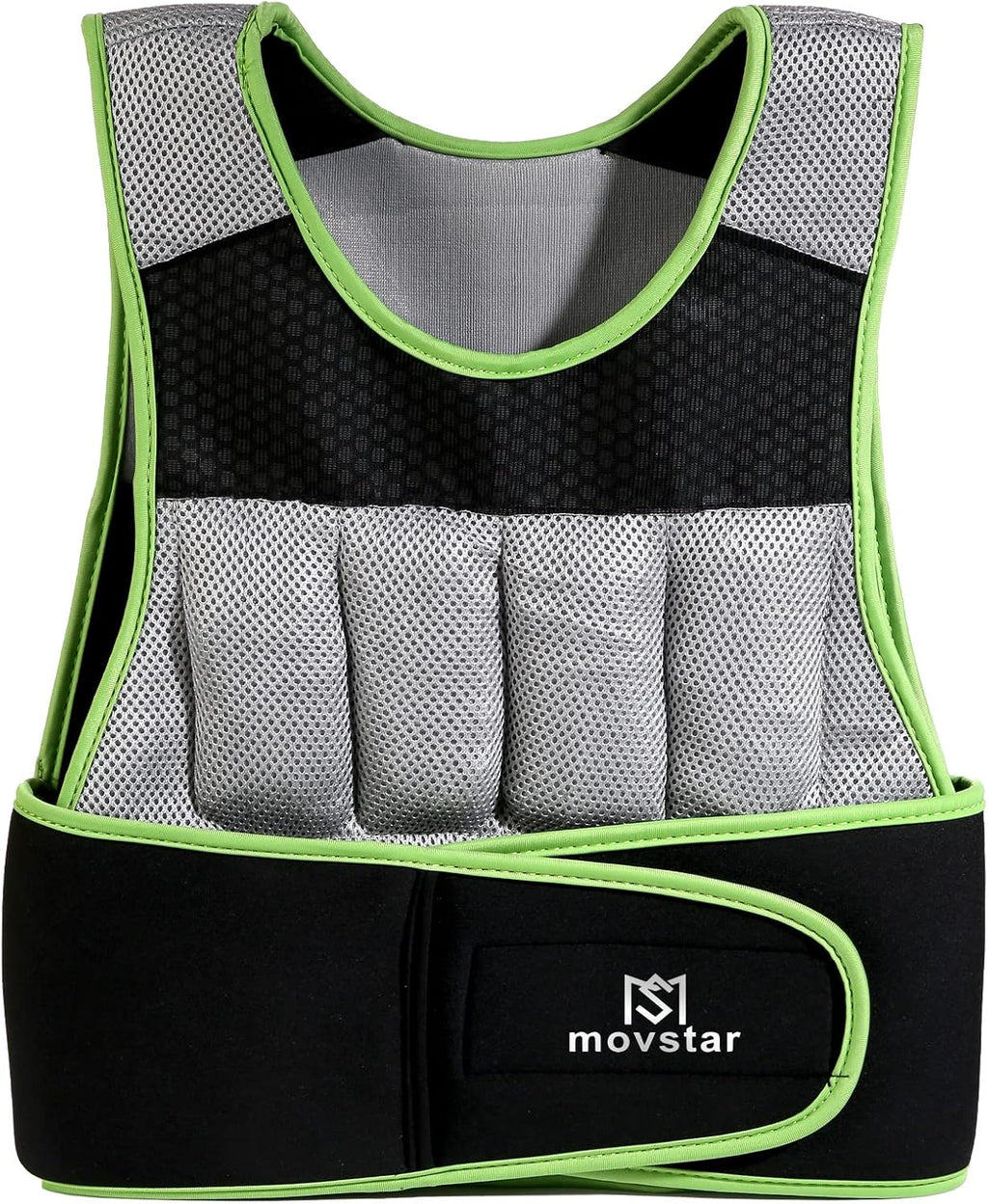 Adjustable Weighted Vest Women Men with Reflective Design 10lbs,20lbs Workout Vest for Strength Training, Walking, Jogging, Weightlifting, Running Men Women