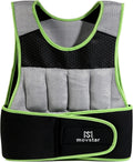 Adjustable Weighted Vest Women Men with Reflective Design 10lbs,20lbs Workout Vest for Strength Training, Walking, Jogging, Weightlifting, Running Men Women