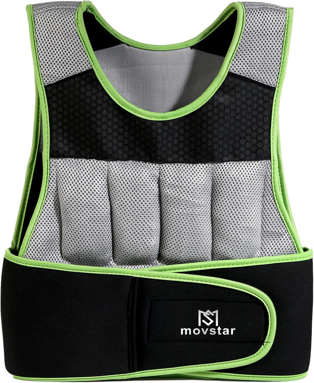 Adjustable Weighted Vest Women Men with Reflective Design 10lbs,20lbs Workout Vest for Strength Training, Walking, Jogging, Weightlifting, Running Men Women