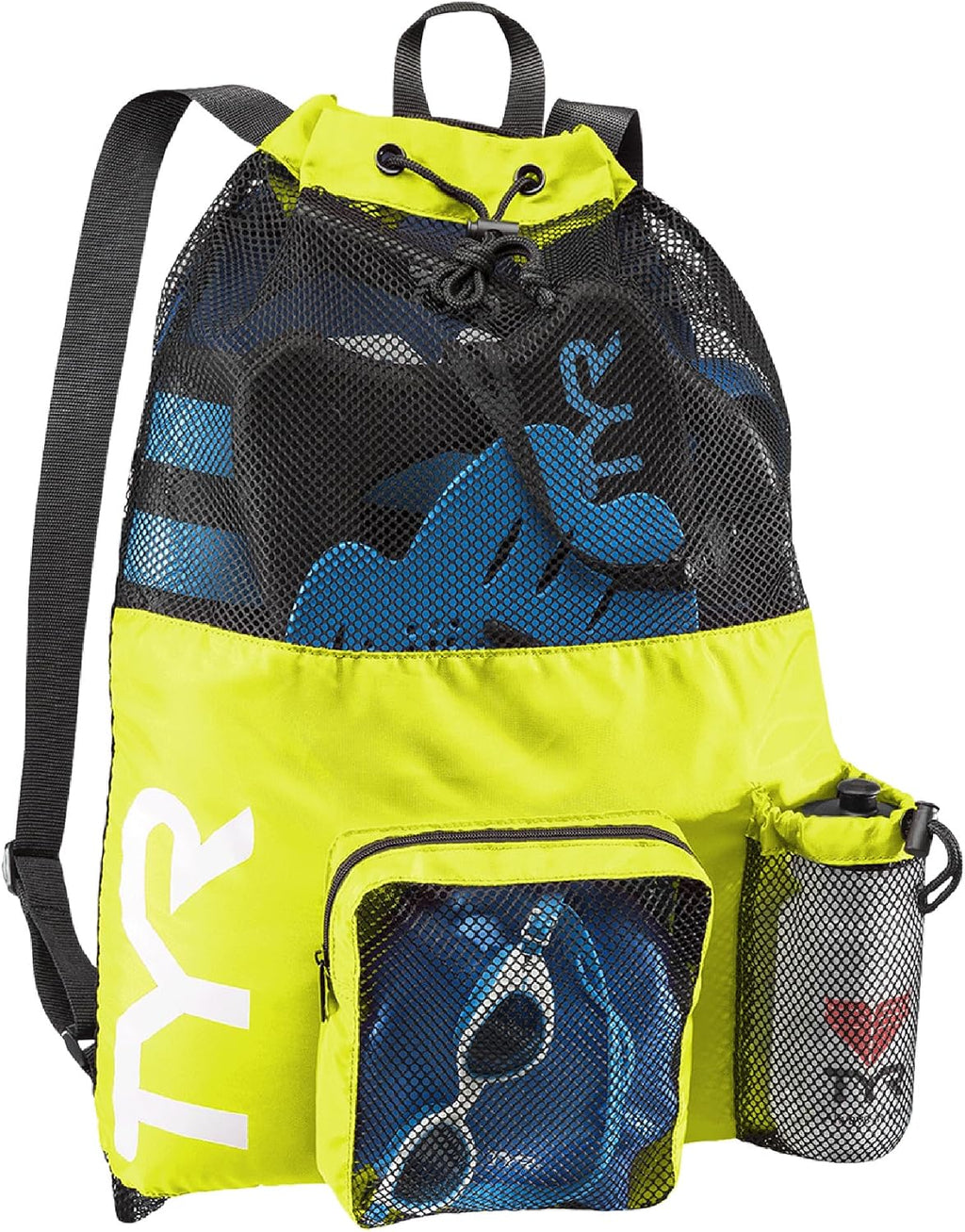TYR Big Mesh Mummy Backpack, Charcoal/Red