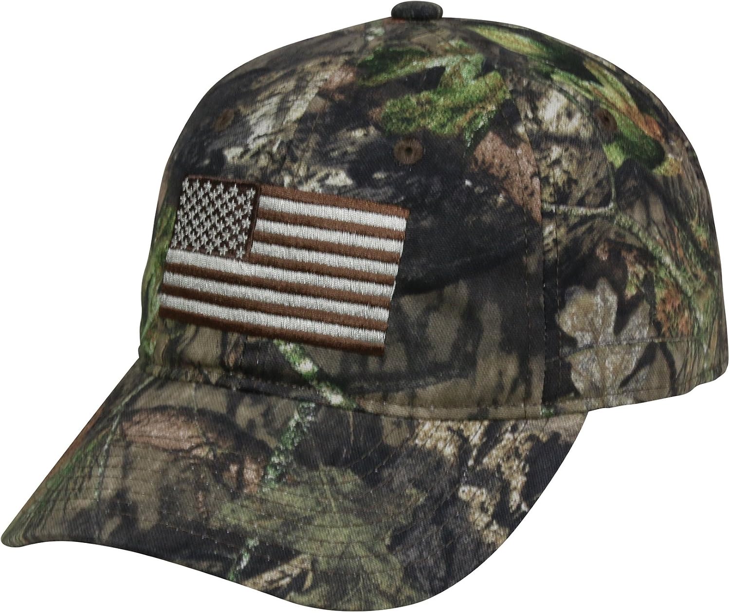 Outdoor Cap Men's Camouflage Americana Cap, One Size