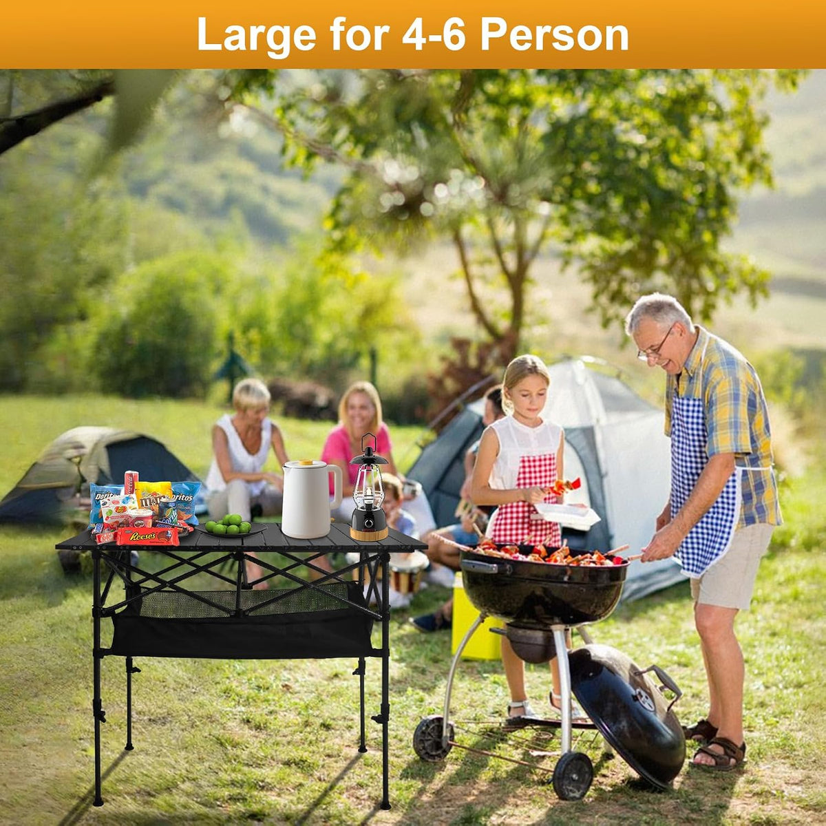 Folding Camping Table 37.4 Inch
