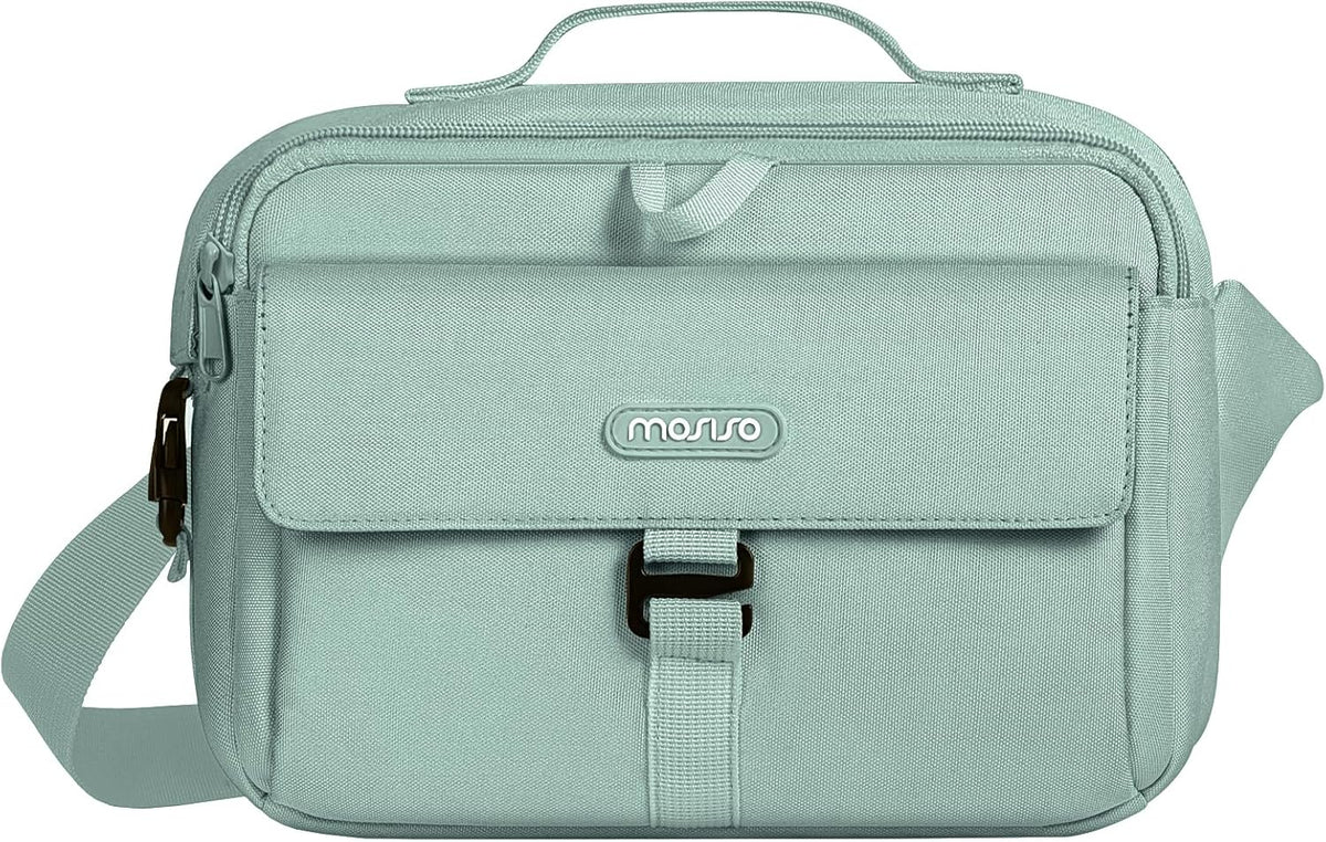 MOSISO Camera Shoulder Bag Camera Case Crossbody Sling Purse, Antique Green