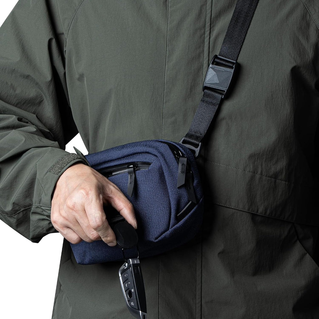 ALPAKA Go Sling Nano 1.6L Compact Camera Sling Bag for Men - EDC Crossbody Bag for Point & Shoot Cameras