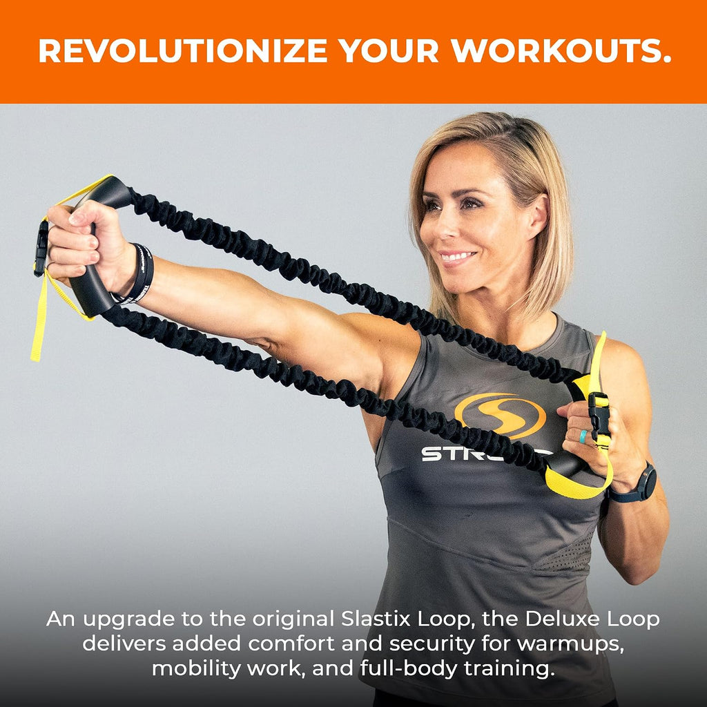 Stroops Deluxe Loop Slastix Resistance Bands for Full Body Workouts