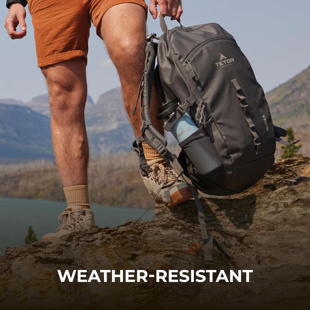 Teton 30L Numa backpack, durable and ready for hiking, camping or backpacking. Perfect lightweight travel bag with more room than you think, Terra