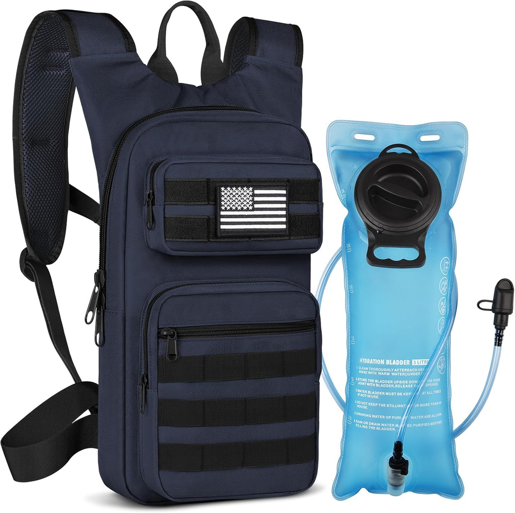 NOOLA Hydration Backpack with 3L Water Bladder, Tactical Pack for Hiking