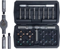 ANVANNA 42 in 1 Magnetic Screwdriver, Screwdriver Set, Multi Bit Ratcheting Screwdriver Set with Storage Case Repair Tool Kit for Computer, Eyeglass, Bicycles, Watch, Ring Doorbell, Furniture and DIY