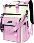 AYAMAYA Backpack Cooler for Women, Stylish 35 Cans Leakproof Camping Cooler