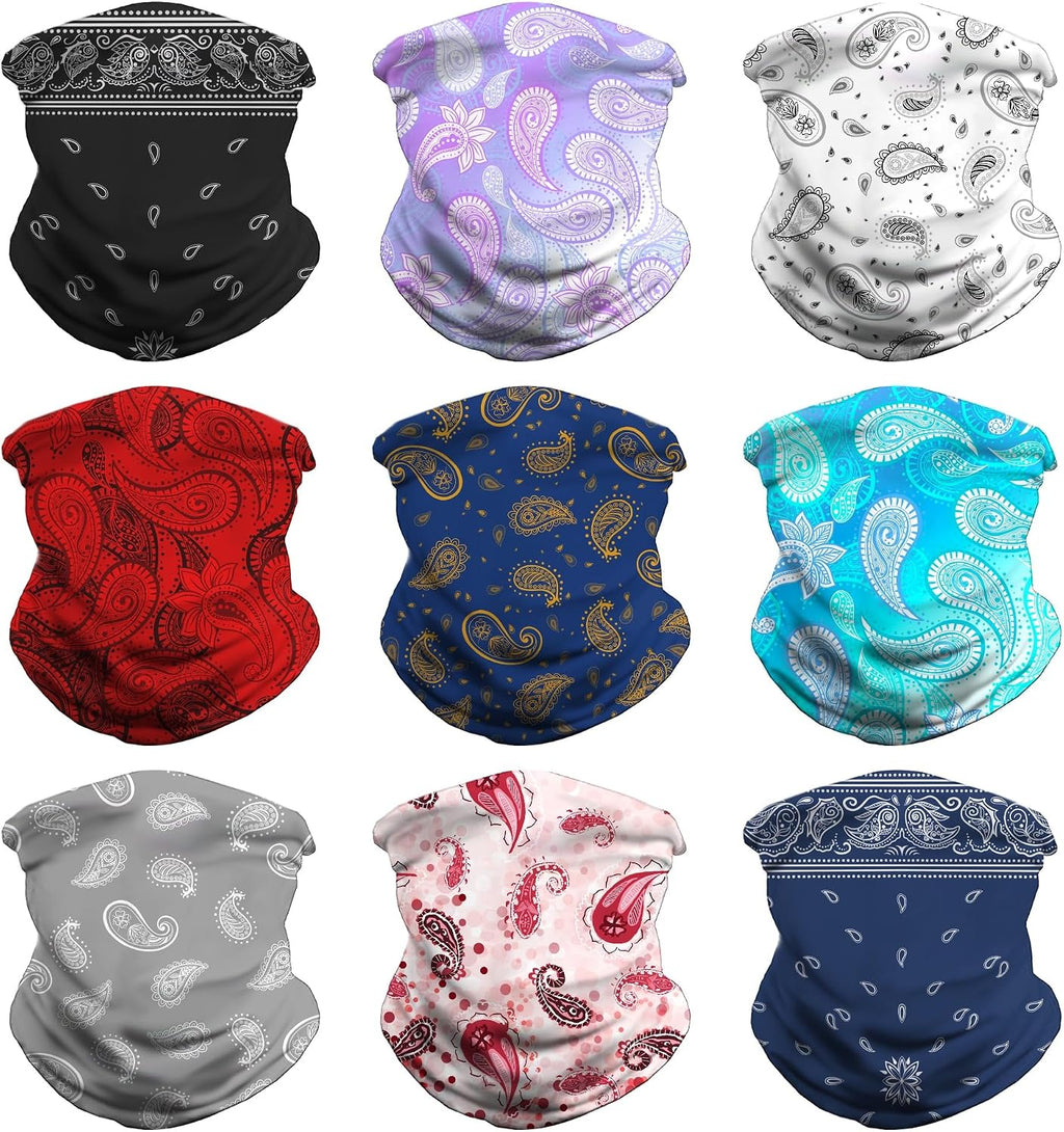 VCZUIUC Neck Gaiter Face Cover Mask Balaclava for Men and Women